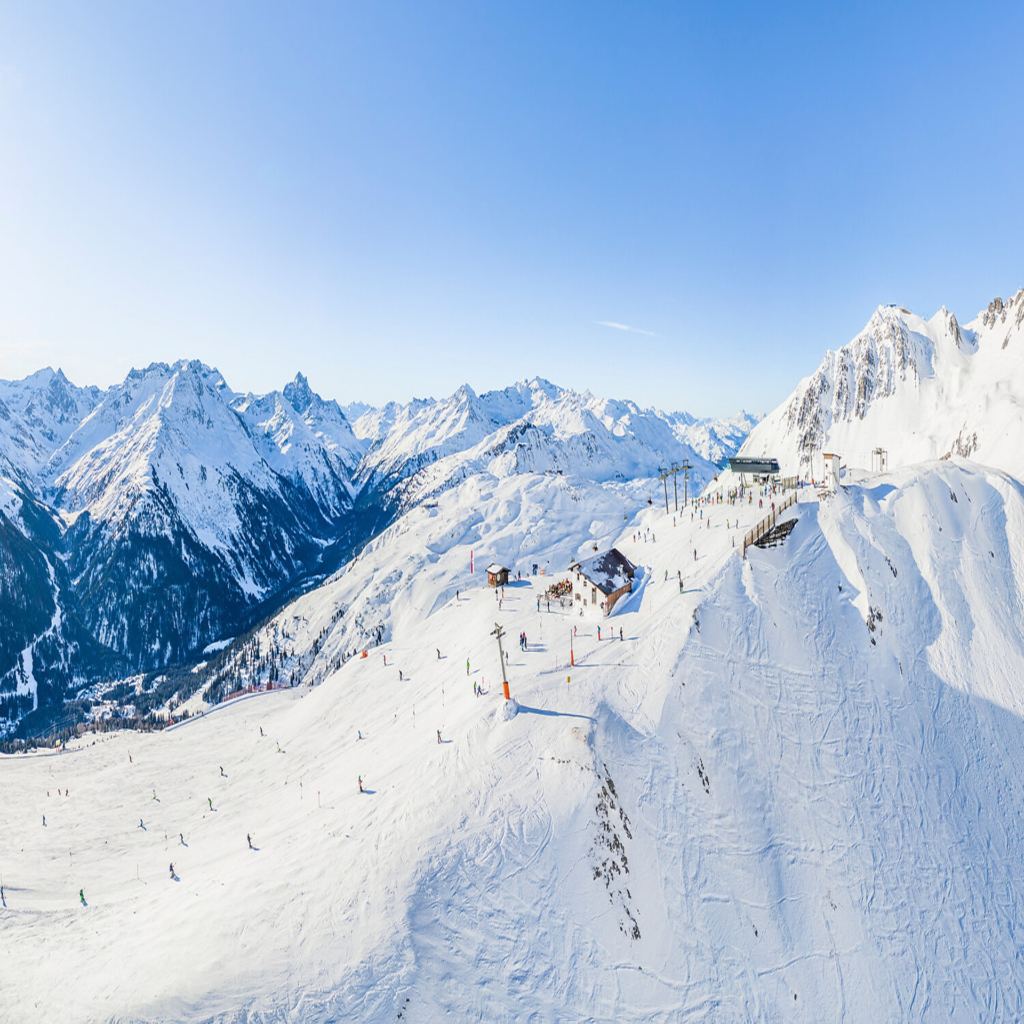 image de pistes de ski